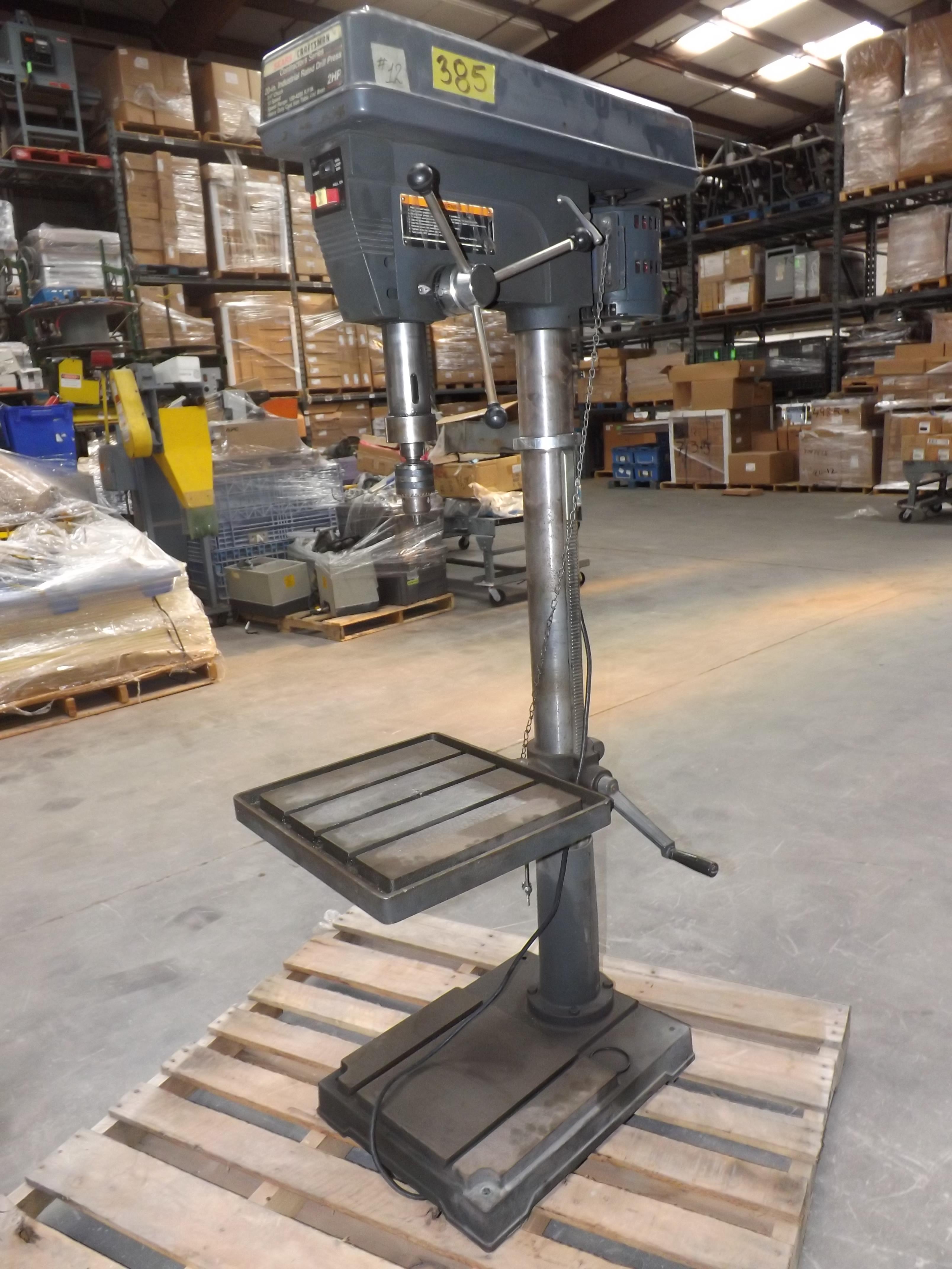 Sears, Craftsman 817719L, C63FRM4230 20 Inch Industrial Rated Drill